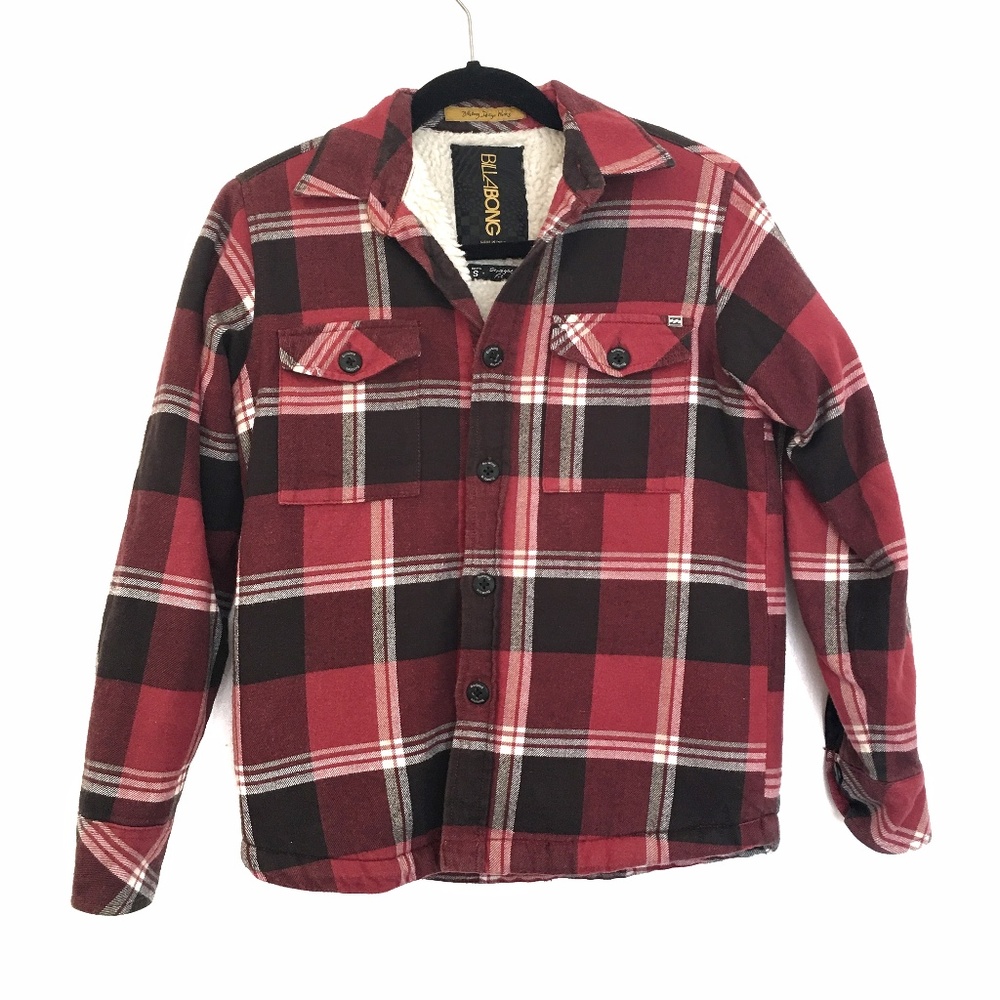 [BILLABONG] 54% Cotton boy's button down jacket S